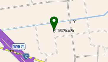 太田市尾島総合支所の地図画像