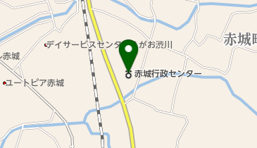 渋川市赤城行政センターの地図画像
