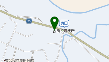 東吾妻町東支所の地図画像