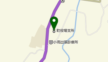 中之条町役場六合支所の地図画像