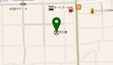 渋川警察署の地図画像