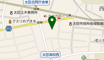 太田保健福祉事務所の地図画像