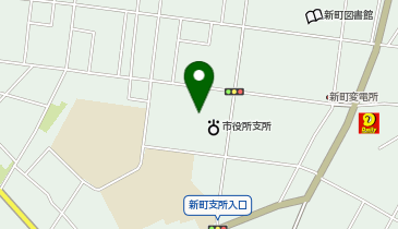高崎市新町保健センターの地図画像