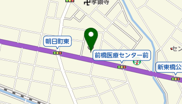 前橋市消防局の地図画像