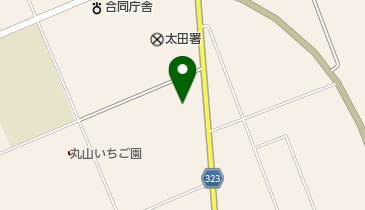 太田市消防本部中央消防署の地図画像