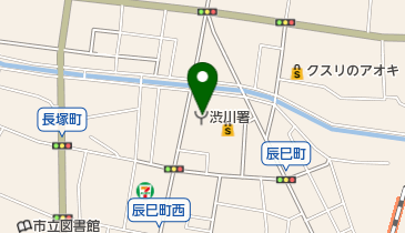 渋川消防署の地図画像