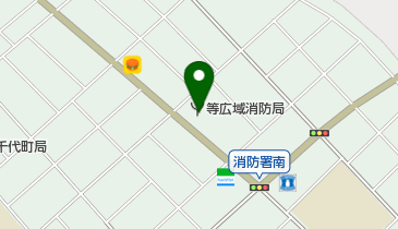 高崎中央消防署の地図画像