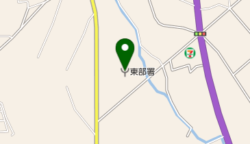 太田市消防本部東部消防署の地図画像