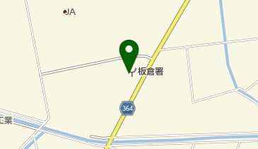 館林地区消防組合板倉消防署の地図画像