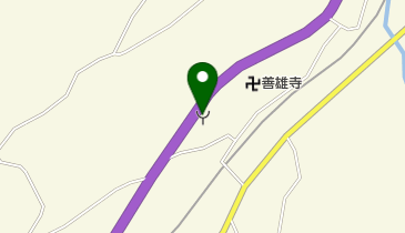 桐生みどり消防署黒保根東分署の地図画像