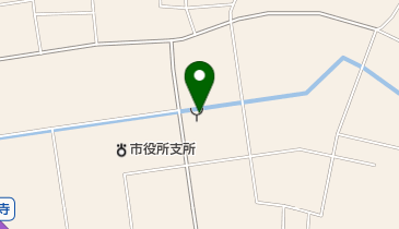 太田市西部消防署尾島分署の地図画像