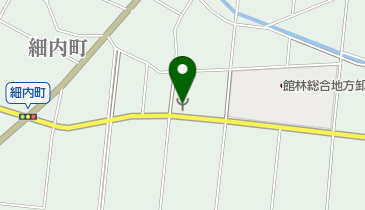館林消防署北分署の地図画像