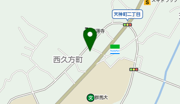 桐生市消防署東分署の地図画像