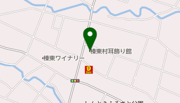 榛東村耳飾り館の地図画像