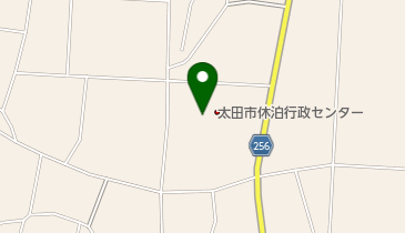 太田市休泊行政センターの地図画像