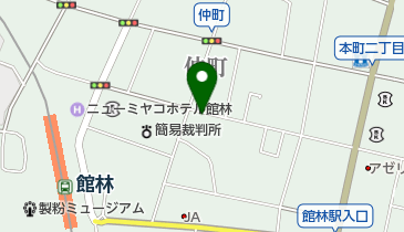 毛塚記念館の地図画像