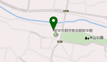 安中市勤労者会館安中館の地図画像