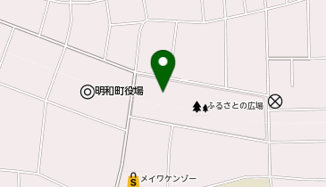 日本キャンパックホール図書館の地図画像