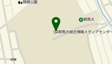 群馬大学総合情報メディアセンター図書館の地図画像