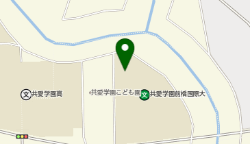 共愛学園前橋国際大学図書館の地図画像