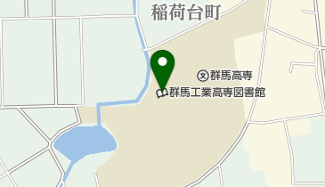 群馬工業高等専門学校図書館の地図画像