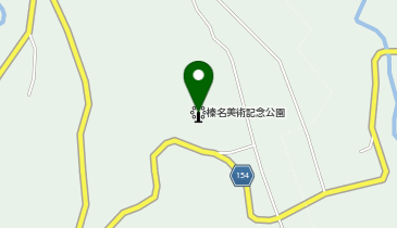 榛名美術記念公園の地図画像