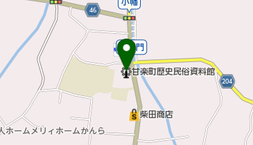 甘楽町歴史民俗資料館の地図画像