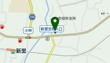 桐生市立新里郷土資料館の地図画像