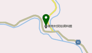 南牧村民俗資料館の地図画像