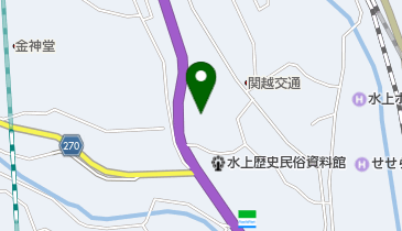みなかみ町観光会館の地図画像