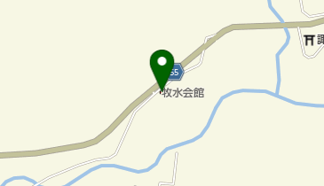 牧水会館の地図画像