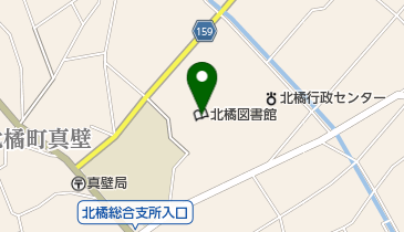 北橘公民館の地図画像
