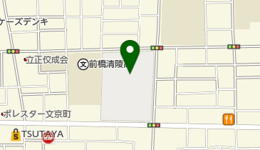 群馬県生涯学習センターの地図画像