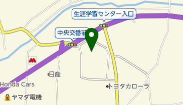 富岡市生涯学習センターの地図画像