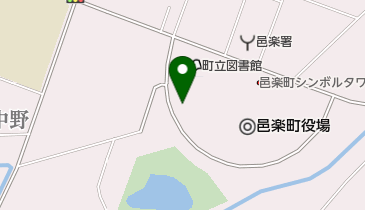 邑楽町中央公民館の地図画像
