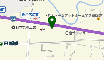 JAセレモニーホール甘楽富岡の地図画像