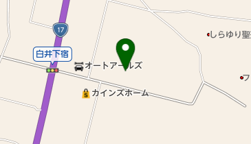 渋川メモリードホールの地図画像