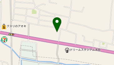 太田東別所メモリードホールの地図画像
