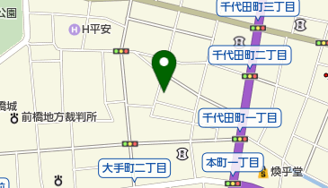 (株)時事通信社前橋支局の地図画像
