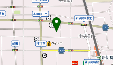 群馬銀行伊勢崎支店の地図画像