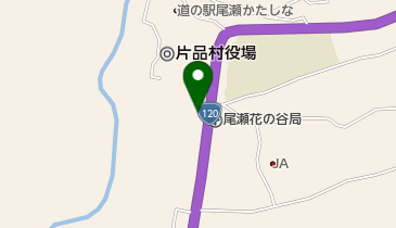 群馬銀行尾瀬支店の地図画像