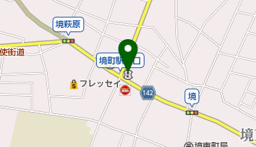 群馬銀行境支店の地図画像