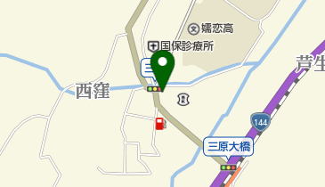 群馬銀行嬬恋支店の地図画像