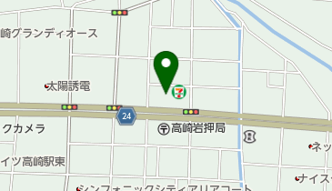 東和銀行高崎支店の地図画像