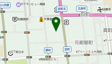 群馬銀行高崎西支店の地図画像