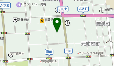 第四北越銀行高崎支店の地図画像