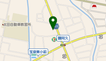 アイオー信用金庫藤阿久支店の地図画像