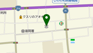 しののめ信用金庫富岡東支店の地図画像