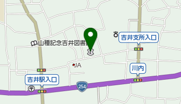 しののめ信用金庫吉井支店の地図画像