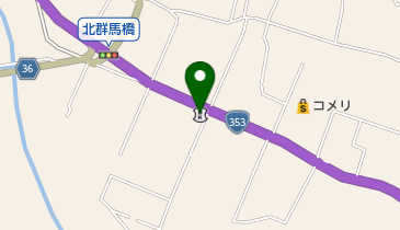 北群馬信用金庫子持支店の地図画像